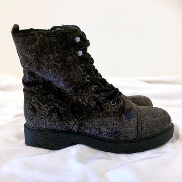 indigo rd combat boots